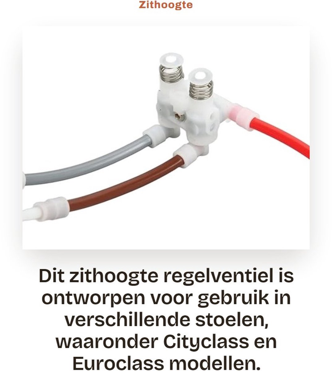 Dailygoods- Luchtvering Ventiel - Hittebestendige ABS Beugel - Hoge Prestaties - Eenvoudig