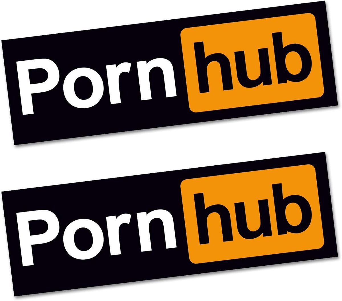 Thijox - Set van 2 Grappige Funstickers voor Auto, Motorfiets, Caravan, Vrachtwagen - Zelfklevende Weerbestendige Stickers voor Humoristische Accenten