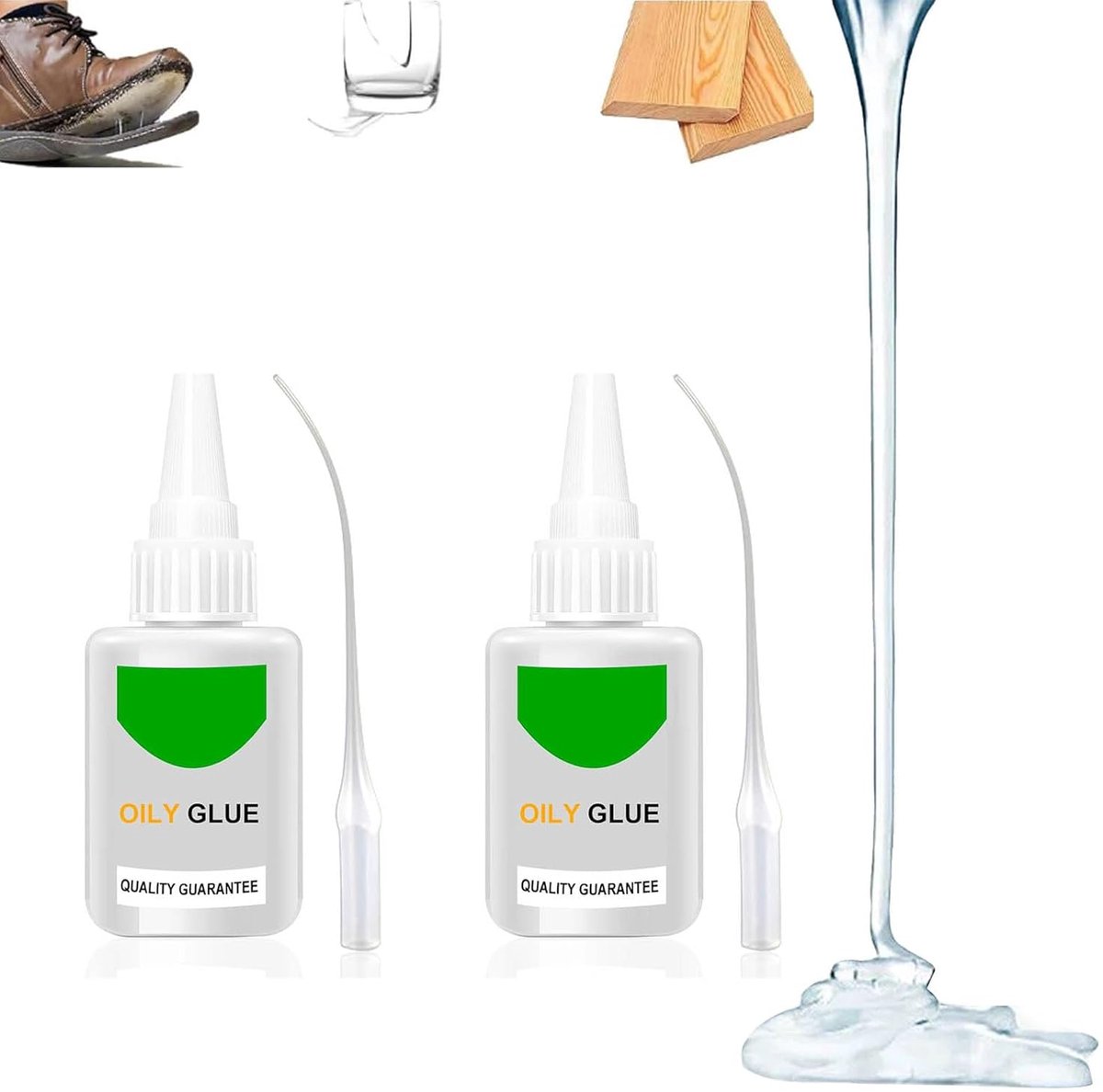 Universele Lijm 50g - Transparant Multi-Functioneel - Waterdicht en Extra Sterk - Ideaal voor Hout en Glas - ShopVlot