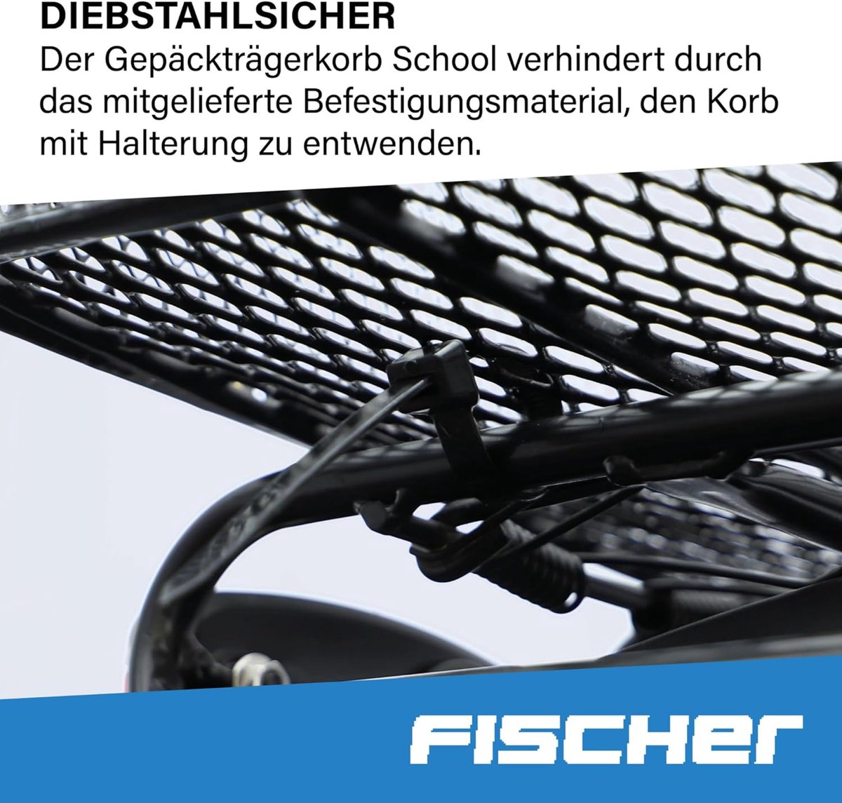 Thijox - Bagagedragermand Fietsmand voor Kinderen - Ruime Schooltas Mand - Stevig en Duurzaam - Ideaal voor School, Fietsen, en Dagelijkse Ritjes - Zw