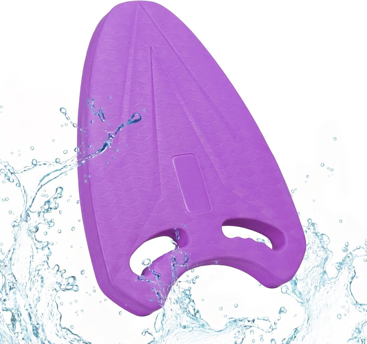 Kickboard voor Kinderen met Ergonomische Grip, Ideaal voor Zwemtraining en Waterplezier, Paars