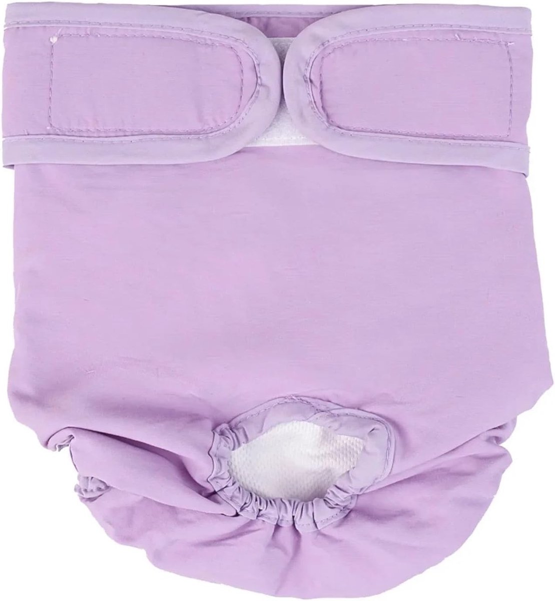 OLOEY Reusable pet diapers-highly absorbent, adjustable(purple-size S)