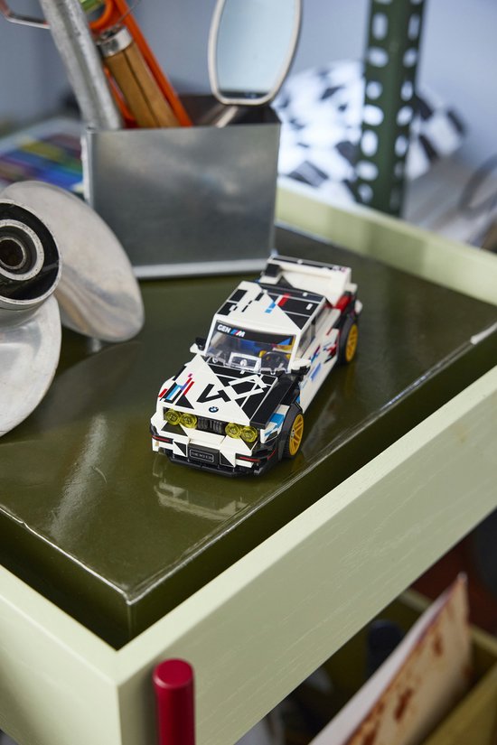 LEGO Speed Champions BMW M3 (E30) Auto Bouwpakket voor Kinderen en Kinderkamer Decoratie 77263