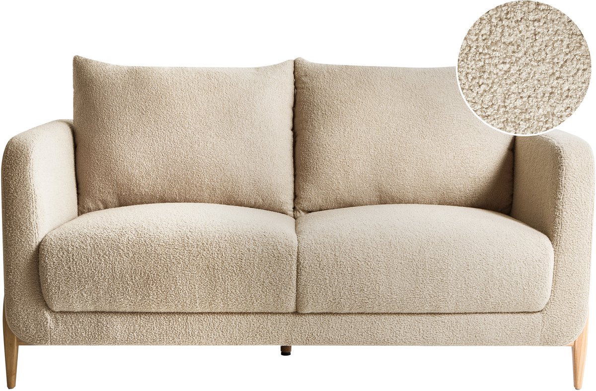 GIMO - Tweezitsbank - Beige - Bouclé