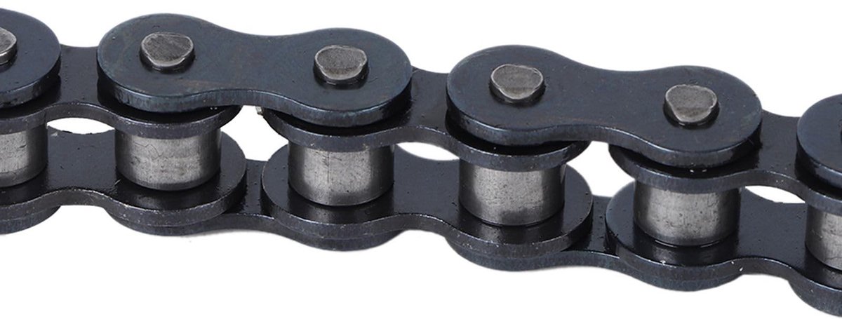 Dailygoods- Aandrijfketting 108 Links - Zware Ketting - Vervanging voor ATV/Quad - Motorfiets/Kart - Hoge Nauwkeurigheid - Directe Vervanging