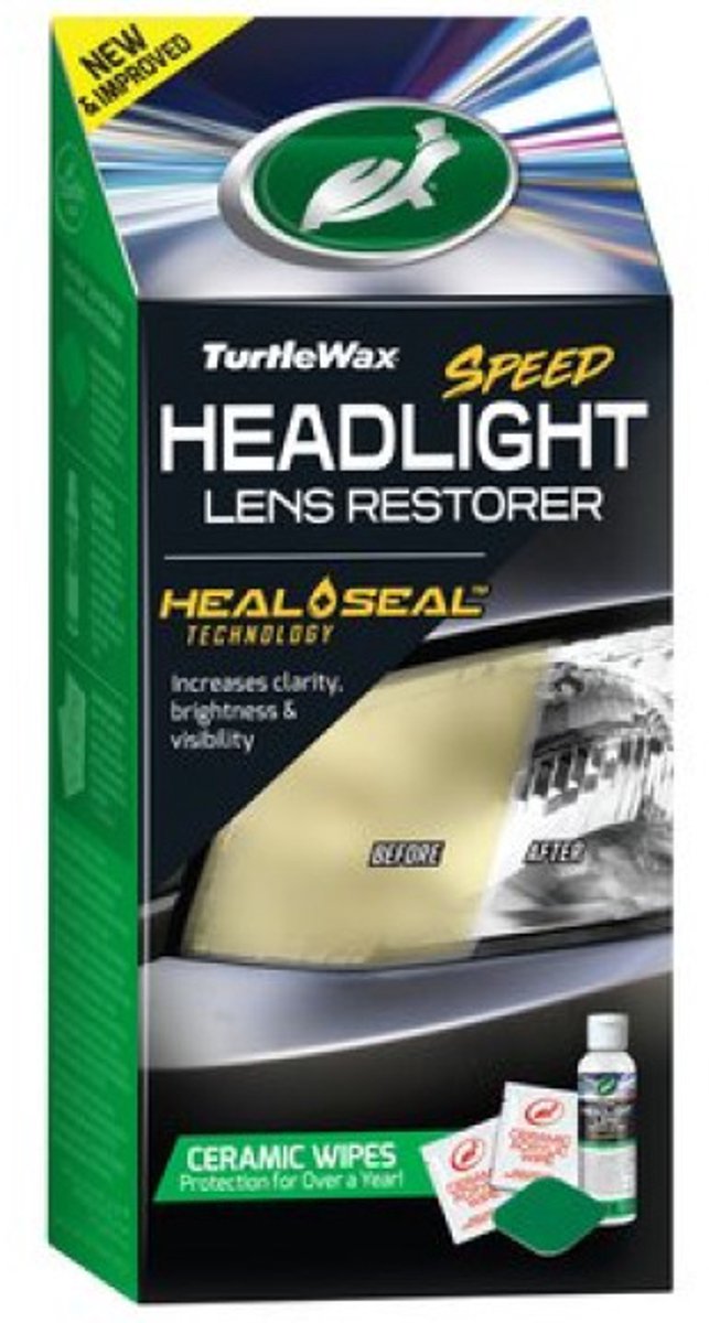 2x Turtle Wax Speed Headlight Kit