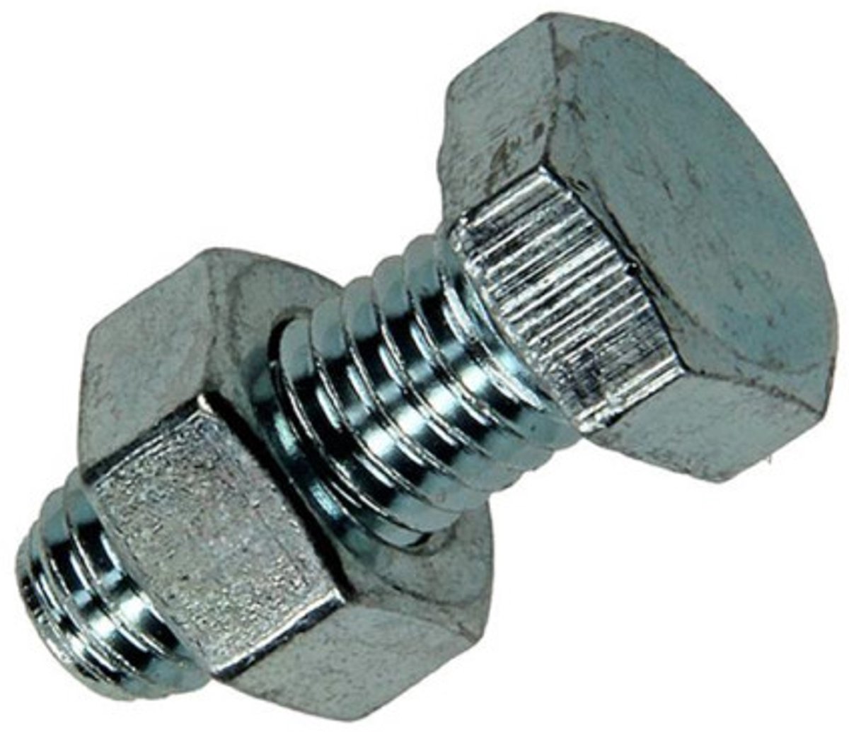 Mack TAPBOUT + MOER VERZINKT 28ST M8 X 20MM