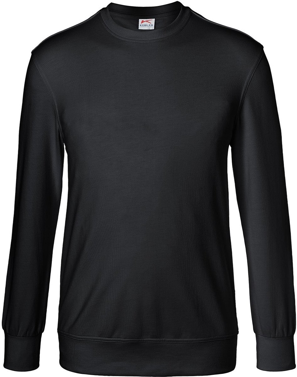 KÜBLER 50236330 Sweatshirt Werktrui HEREN Veiligheidstrui Zwart - Krabvrij - 50% Katoen 50% Polyester