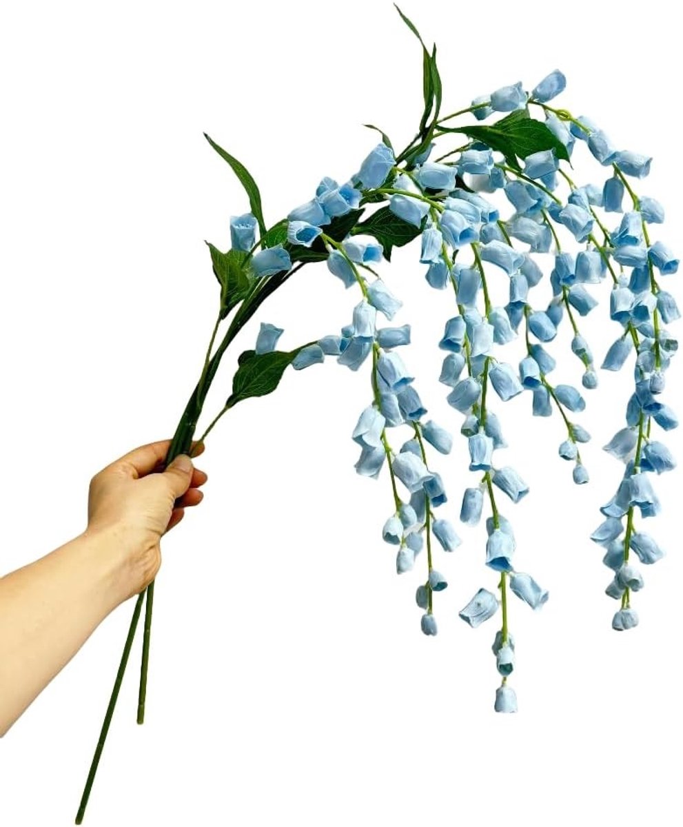 Elegante Zijden Lelietjes van Dalen, 38" Lange Stelen Kunstbloemen voor Vaas, Perfect voor