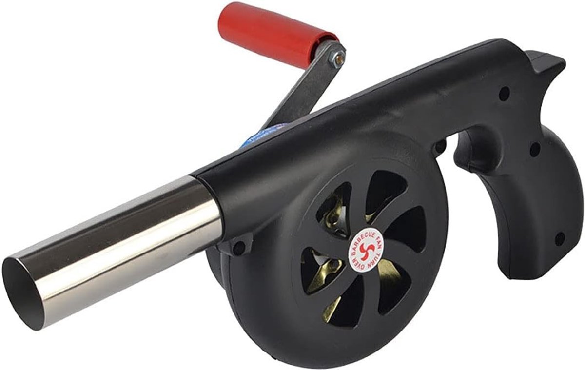 Handmatige Barbecue Blower voor Buiten, Grill Blazer voor Koken, Perfect voor Picknick en Kamperen, Kookaccessoires