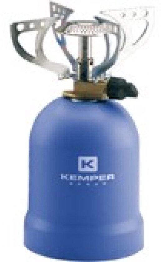 Kemper Gaskooktoestel - MET 4 steunen - 1200 Watt - Blauw van Merkloos — afbeelding 4