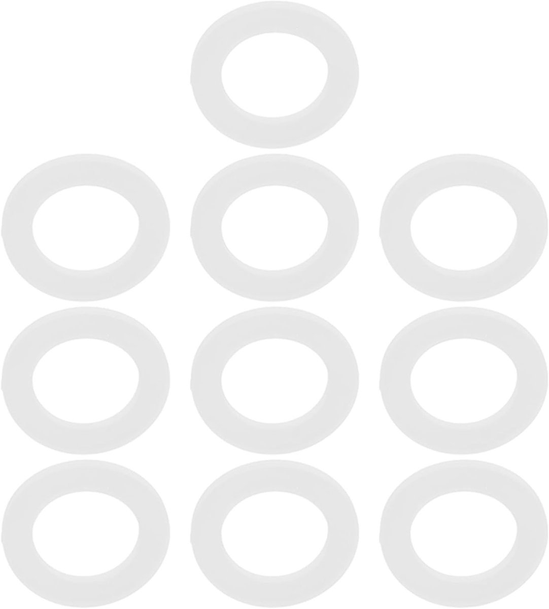 O-Ringen van 1 Inch voor Waterdichte Afsluiting - 10 Stuks Silicone Ring voor Wasmachine en Boiler, Duurzaam en Veilig
