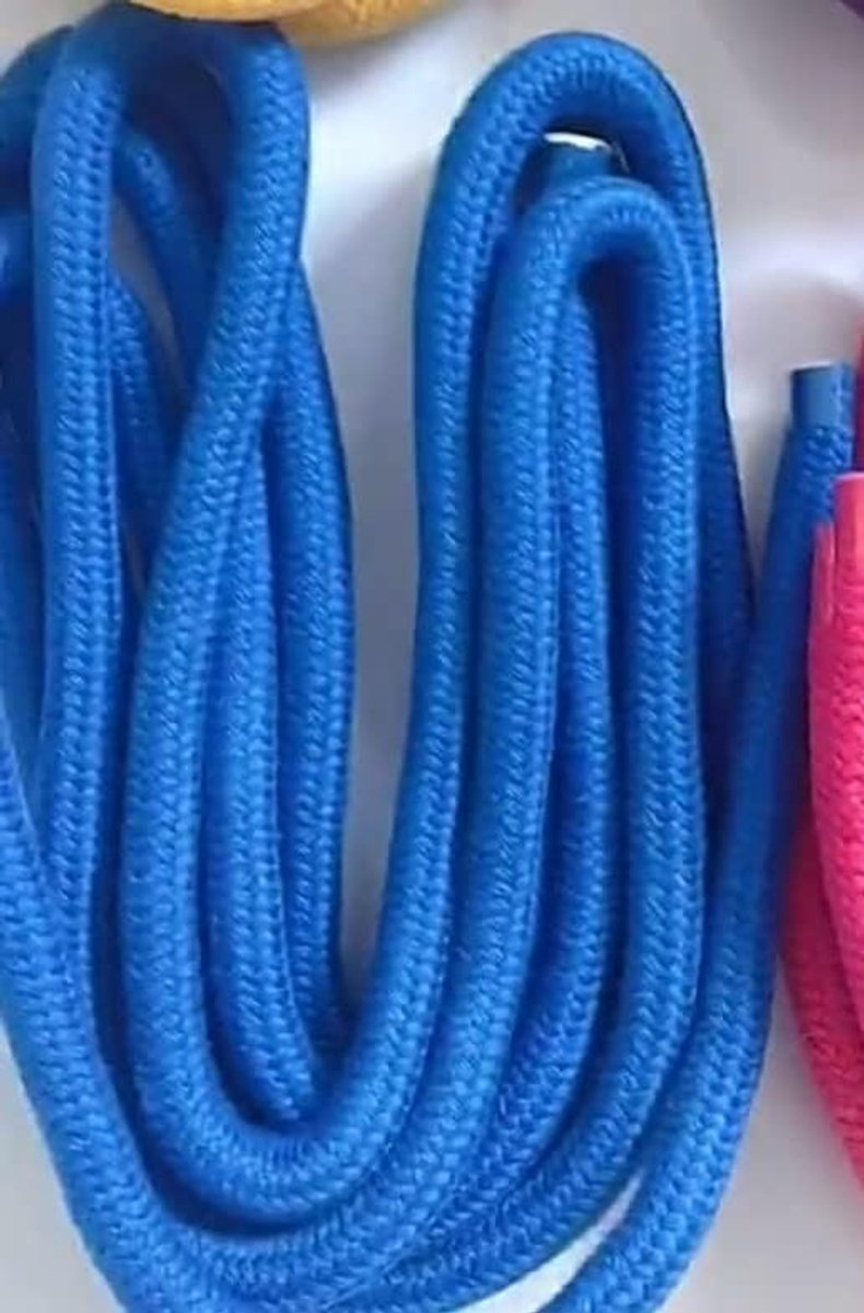 Gymnastiek Touw voor Ritmische Gymnastiek, Trainingskoord voor Volwassenen en Kinderen in Blauw - Perfect voor Sport en Fitness