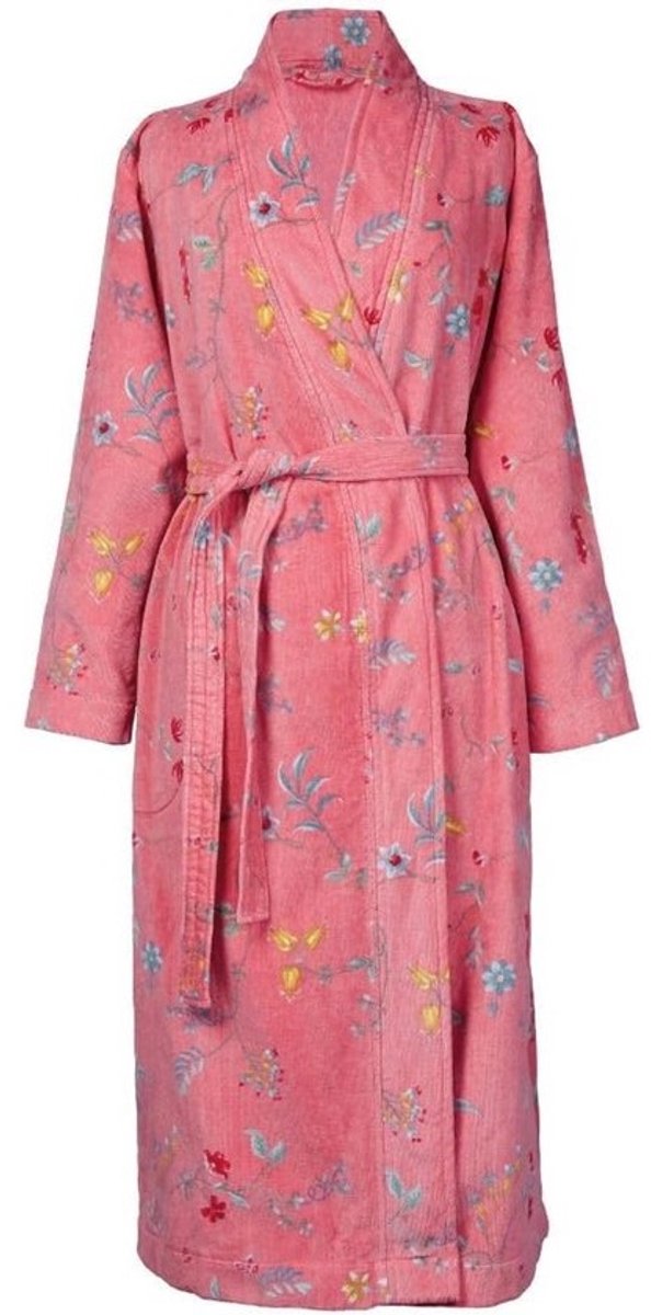 Roze Badjas Les Fleurs