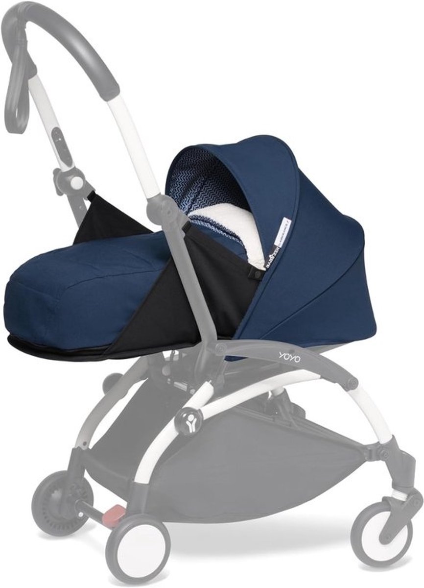 Kinderwagen Inzet Vanaf Geboorte - Comfortabele Ligpositie met Voetenzak