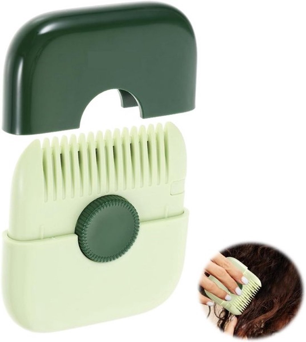 Multifunctionele Dubbele Haartrimmer en Kam - Voor Knippen en Stylen van Dun Haar