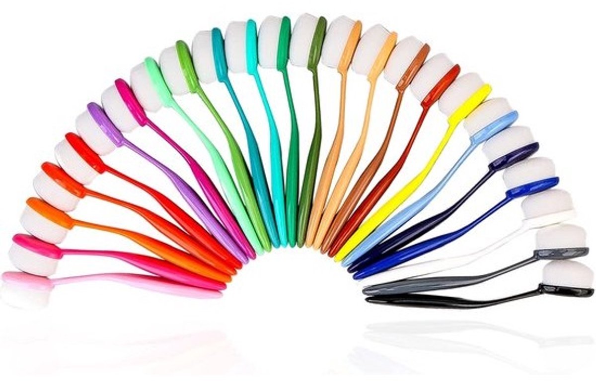 24 Stuks Inkt Blending Borstels Set voor Kaarten Maken en Knutselen