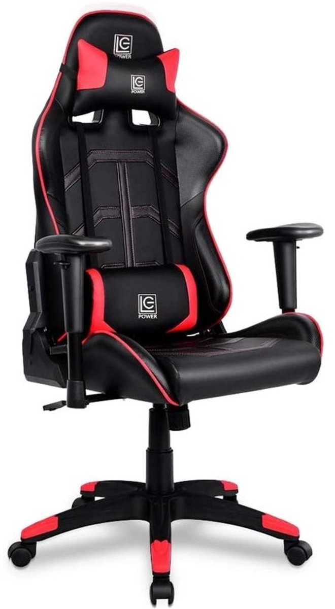 Ergonomische Gaming Stoel - Verstelbare Racestoel met Armleuningen en Kantelfunctie