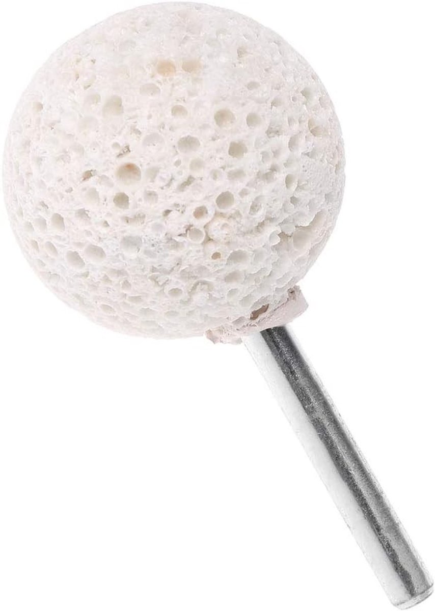 Autobanden slijpen met hoofd rasp, punctie borstel en polijstschijf voor golfbal schacht en slijpen