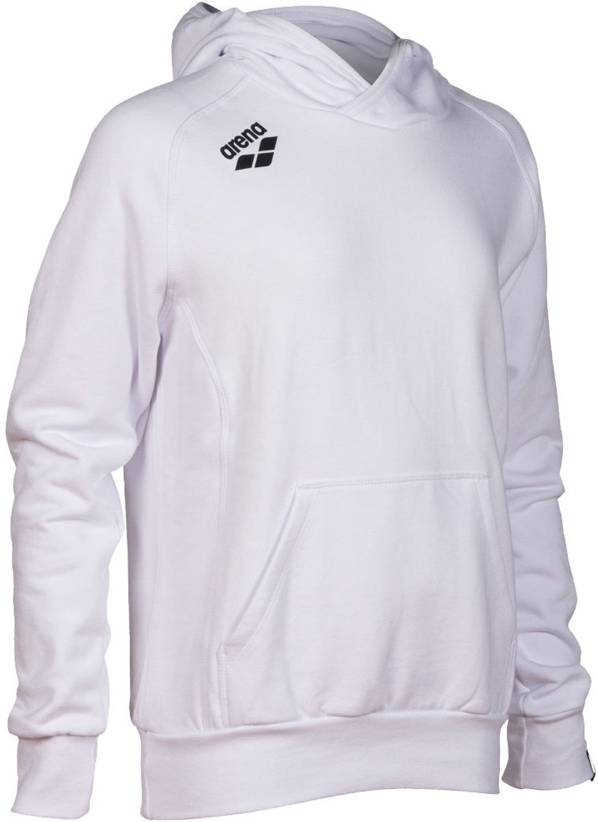 Arena Junior Trui Team Hooded Sweat Panel Wit