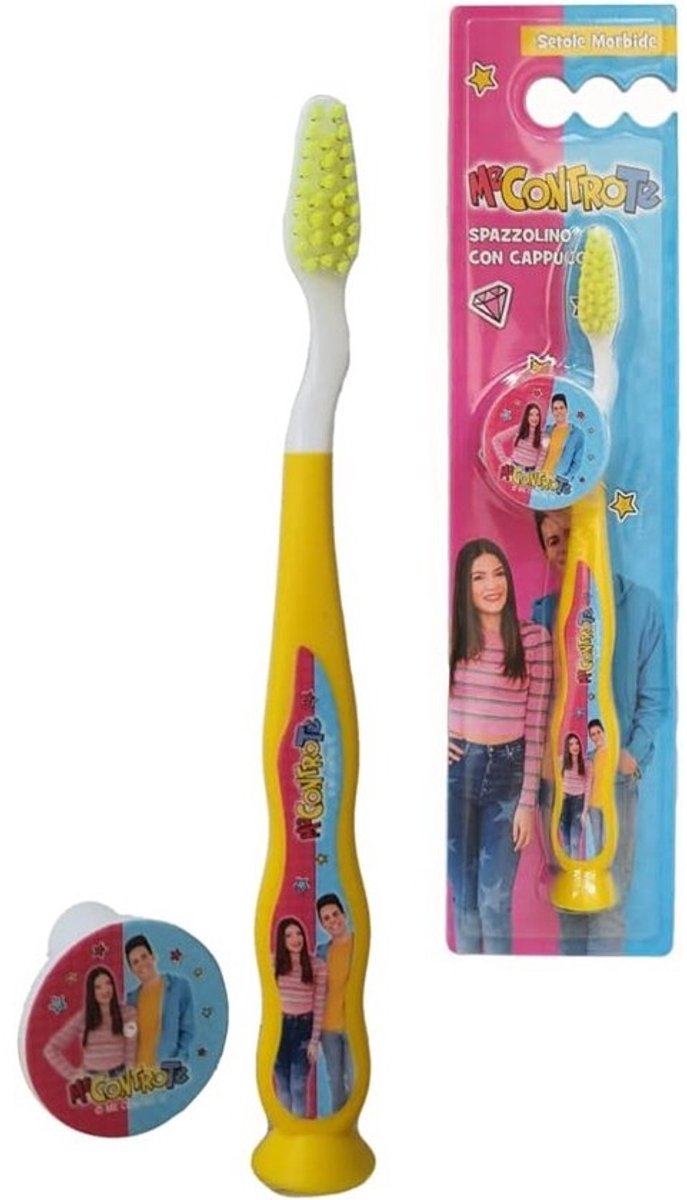 Kinder Tandenborstel - Zachte Borstels - Dagelijkse Mondhygiëne - Antislip Handvat - 24.2 cm