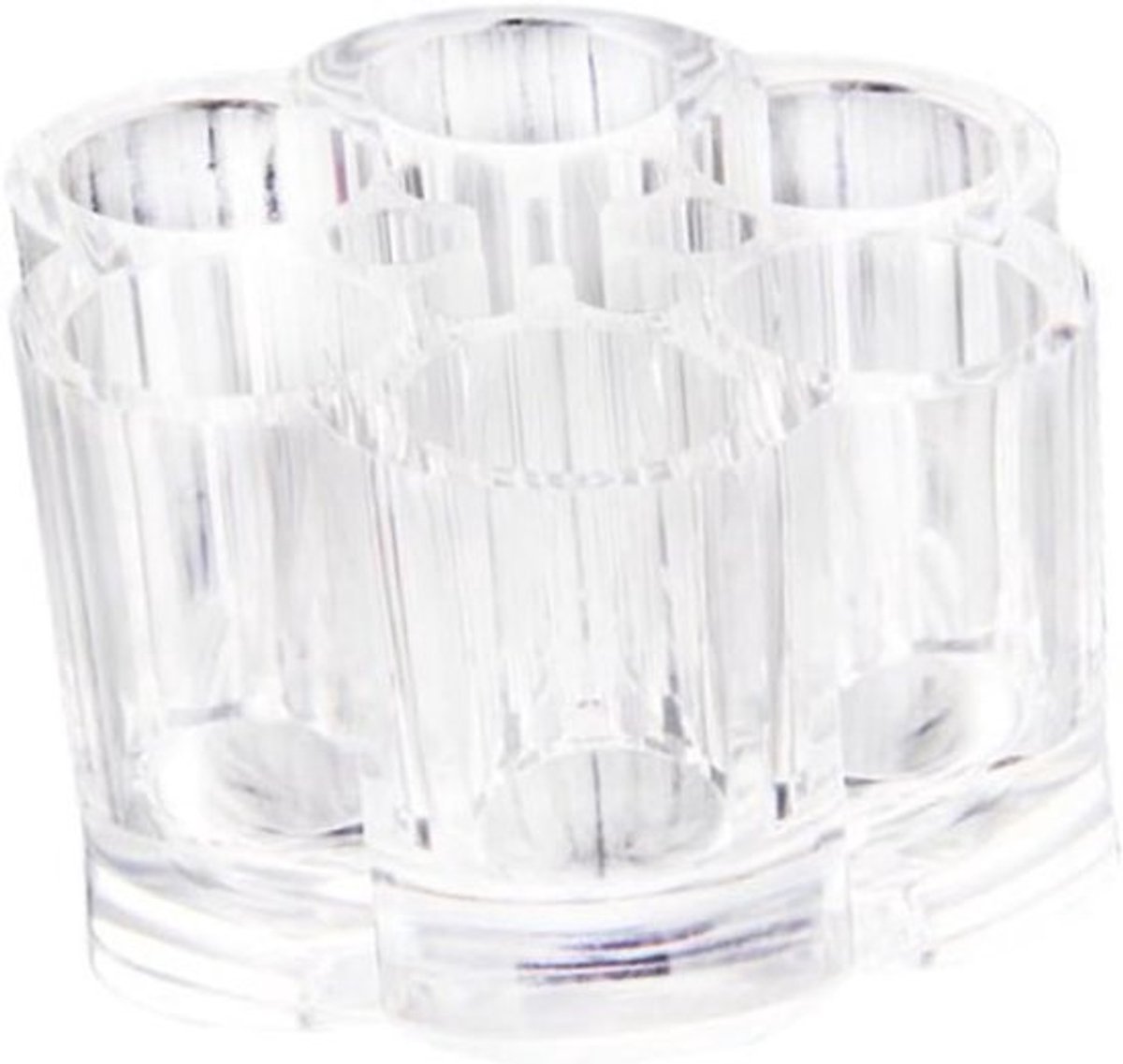 Make-up Organizer - Sieraden Houder - Cosmetica Opslag - Pruimenbloesem Stijl - 9 x 5.8 cm - Transparant