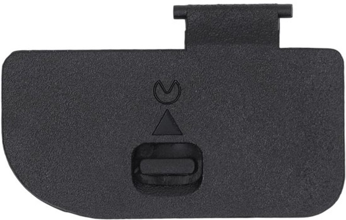 Camera Batterij Deur - Reparatiedeel Grip - Digitale Camera - Specifiek Ontwerp - 5x3x1 cm - Zwart