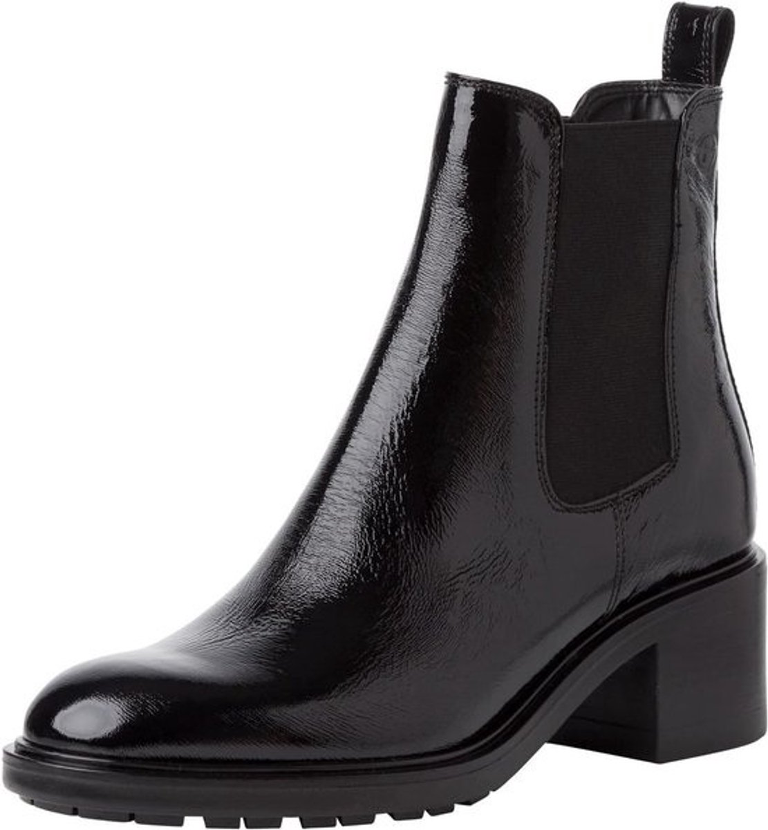 Comfortabele Dames Chelsea Boots van Leer met Rits