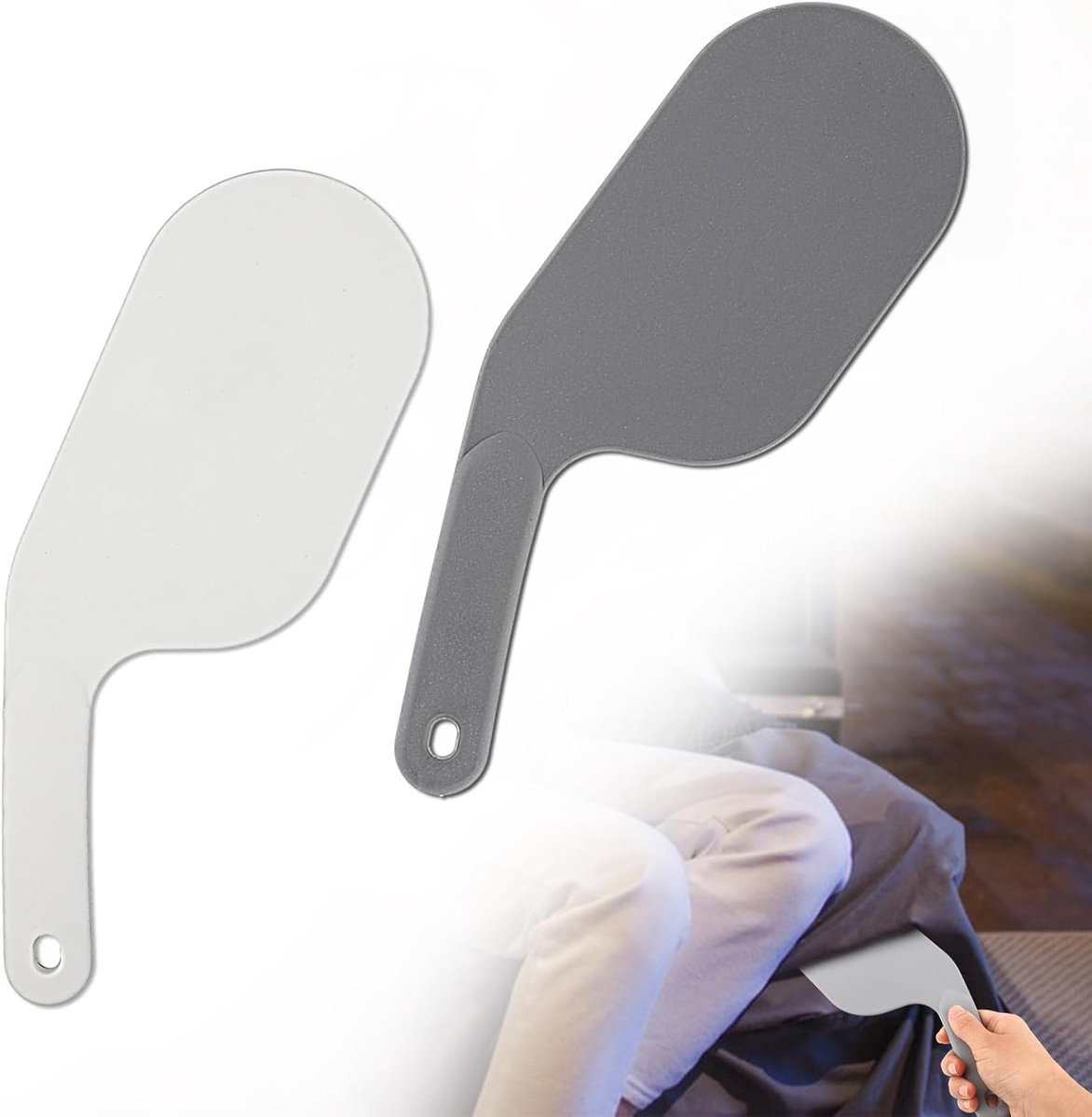 Beddenlaken-inleghulp - Wit - 30 cm - Ergonomisch en Duurzaam - Voor Eenvoudig Bedopmaken