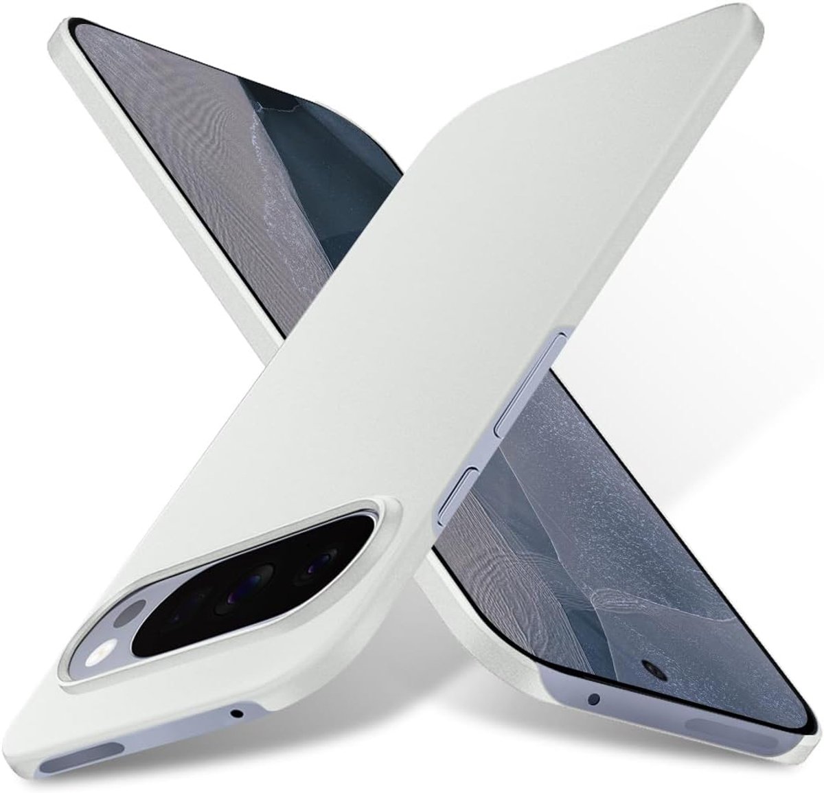 Zandarix Hoesje Geschikt voor Google Pixel 11 Pro XL - Ultralicht - Ultradun - Camerabescherming - Matte textuur - Back Cover Hoesje - Back Cover Hoesje - Ash