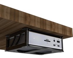 Acrulich Houdere voor CalDigit TS4 Thunderbolt 4 Dock - Desktop, Wand en Onder Tafel Montage