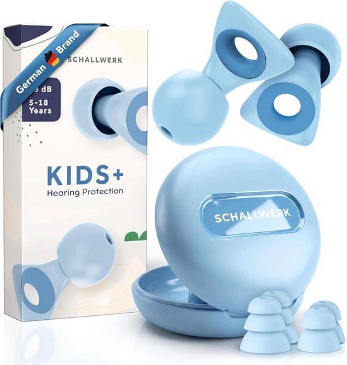 Oordopjes voor kinderen - Gehoorbescherming zacht - Geluidsgevoeligheid concentratie - Zonder druk warmte - 13.5 x 9.5 cm - Niet gespecificeerd