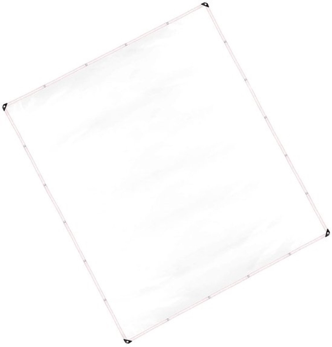 Dailygoods- Afdekzeil Waterdicht 3 x 2,5 m - Transparant Zeildoek - UV-bestendig - Zware Dekzeil - Multifunctionele Hoes - Geschikt voor Binnen/Buiten