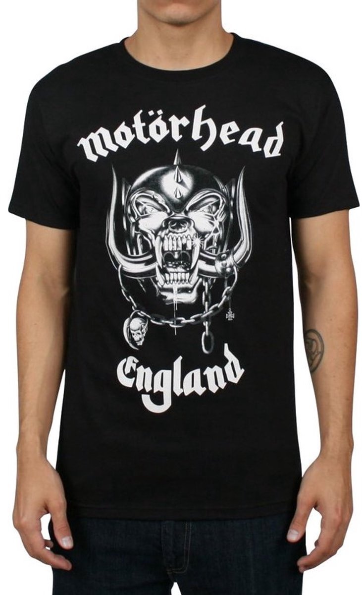 Zwart T-shirt voor Mannen met Engeland Design