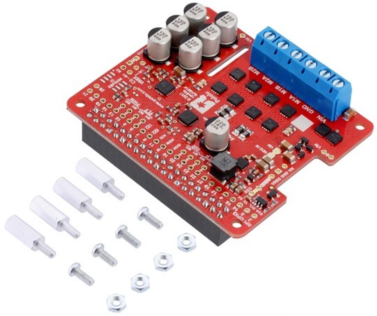 Dual G2 High-Power Motor Driver 18v18 for Raspberry Pi Pololu 3751
