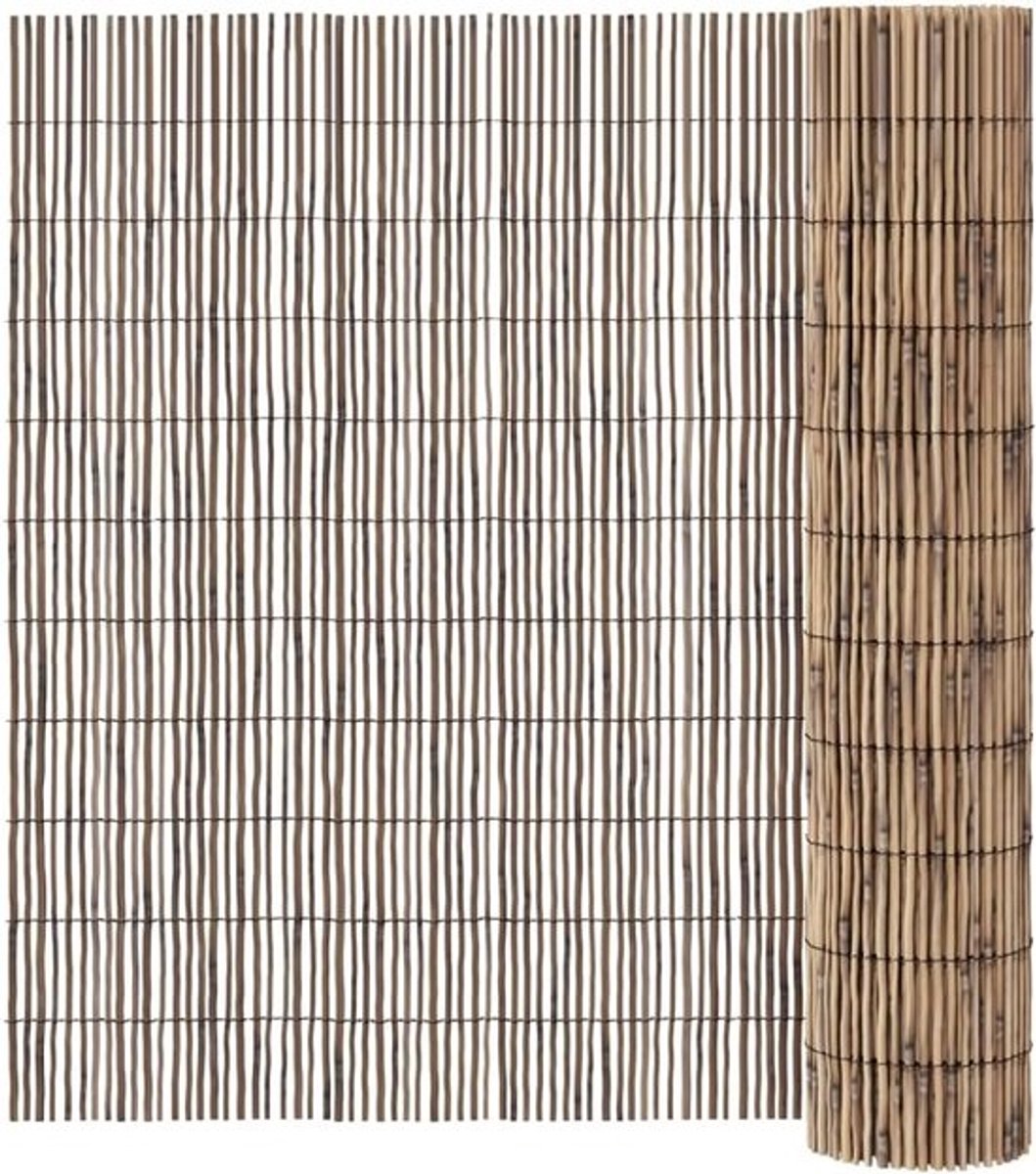 Tuinscherm Riet - Privacyscherm Tuin - Tuin Aankleden - Natuurlijke Decoratie - 400x100 cm - Bruin