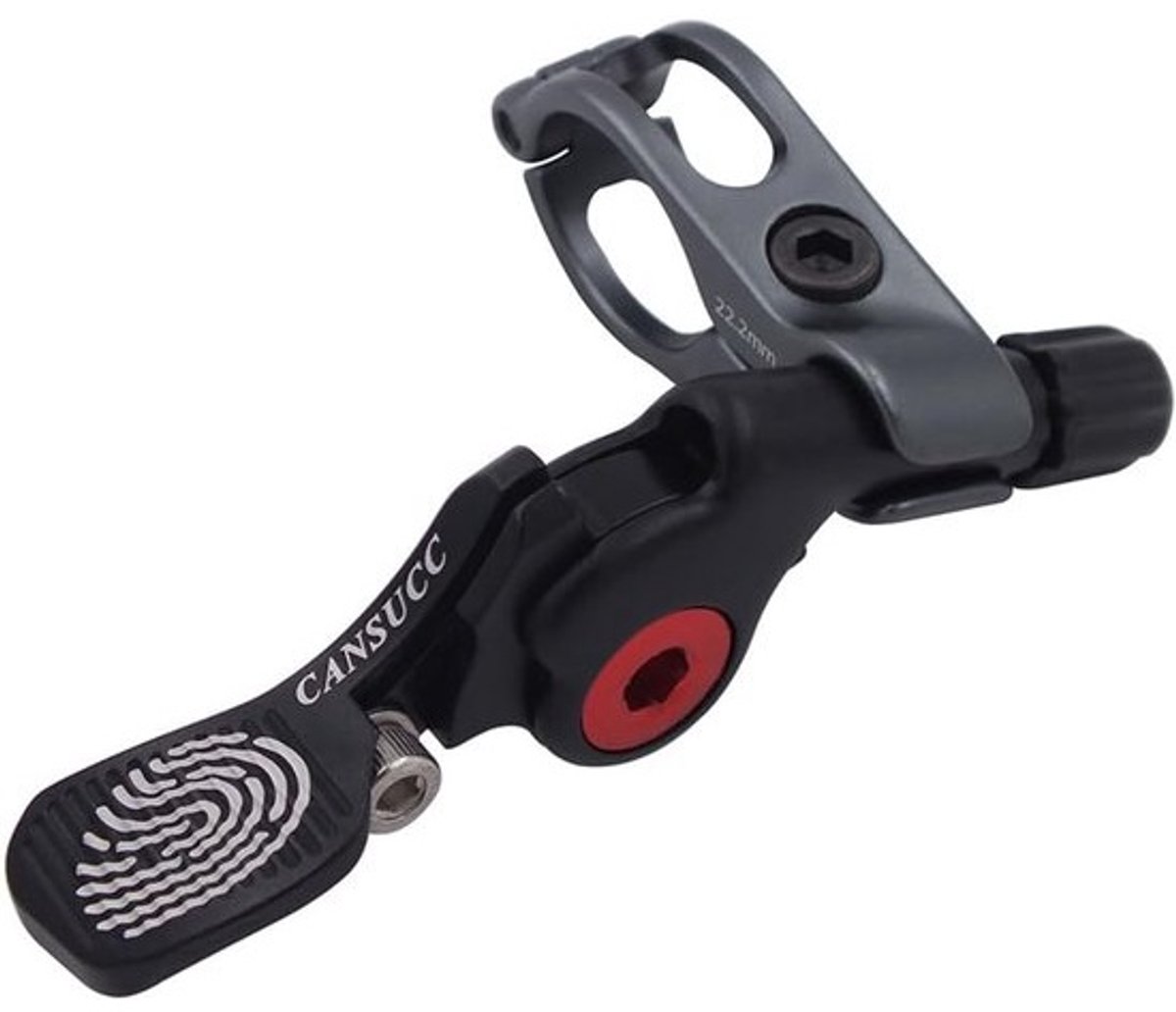 Dropper Zadelpen - Verstelbaar Zadel - MTB Fietsen - Afstandsbediening Stuur - 47.5cm Hoogte - Zwart