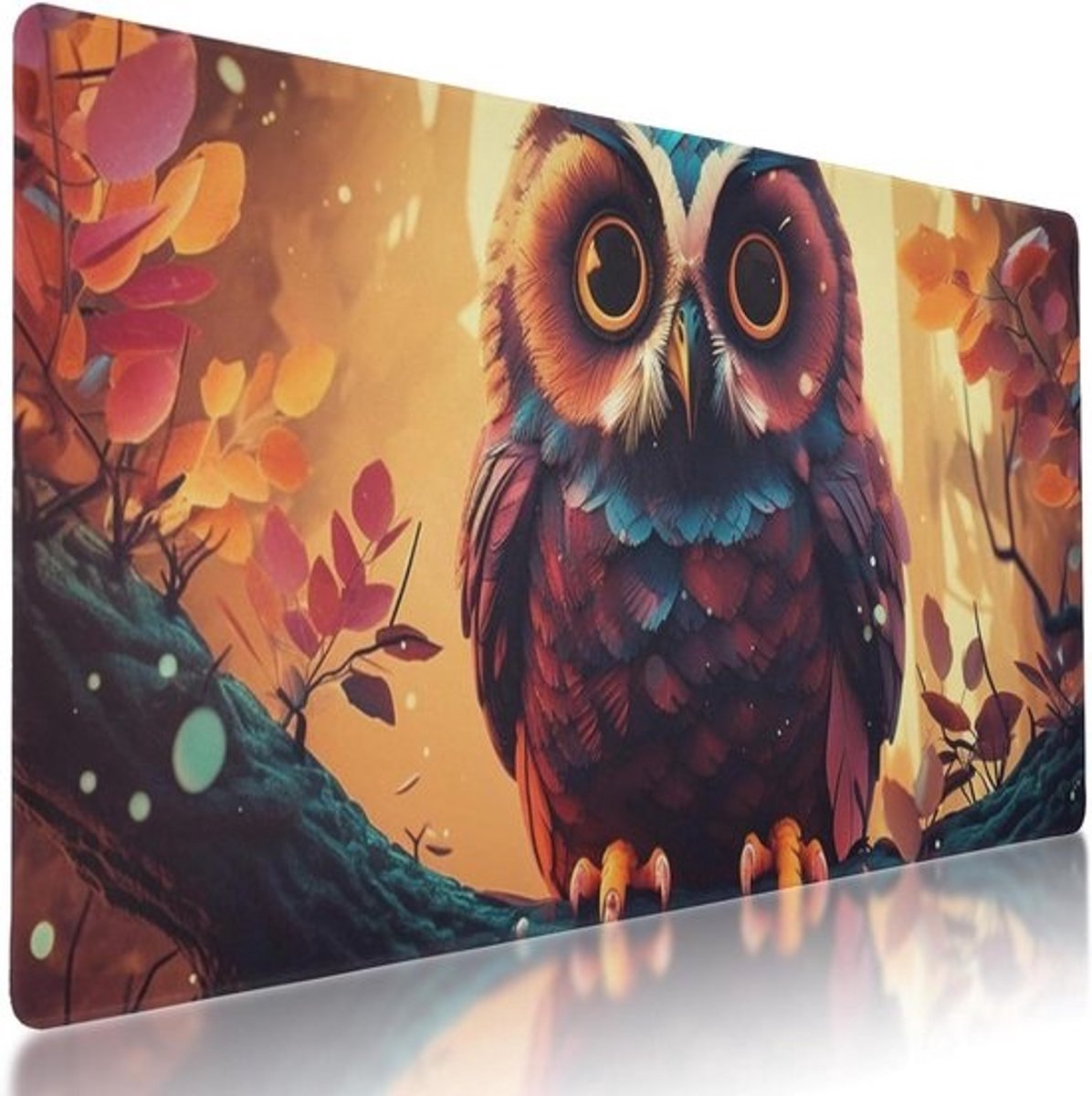 Gaming Muismat - Bureaumat Toetsenbordmat - Bureau Organisatie - Antislip Rubberen Basis - 80x40 cm - Kleurrijk