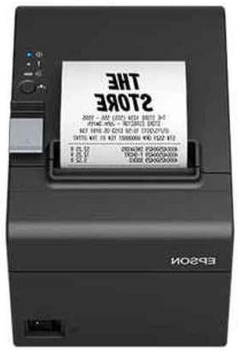Ticketprinter Ethernet USB - Bonprinter Kassabon - Kassabonnen Printen - Hoge Printsnelheid - 250mm/sec - Zwart Glanzend