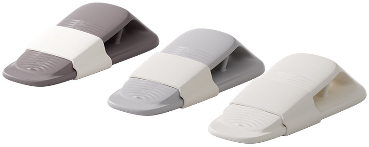 LISM-Driedelige set antislip deurstopperwiggen Geschikt voor vloeren