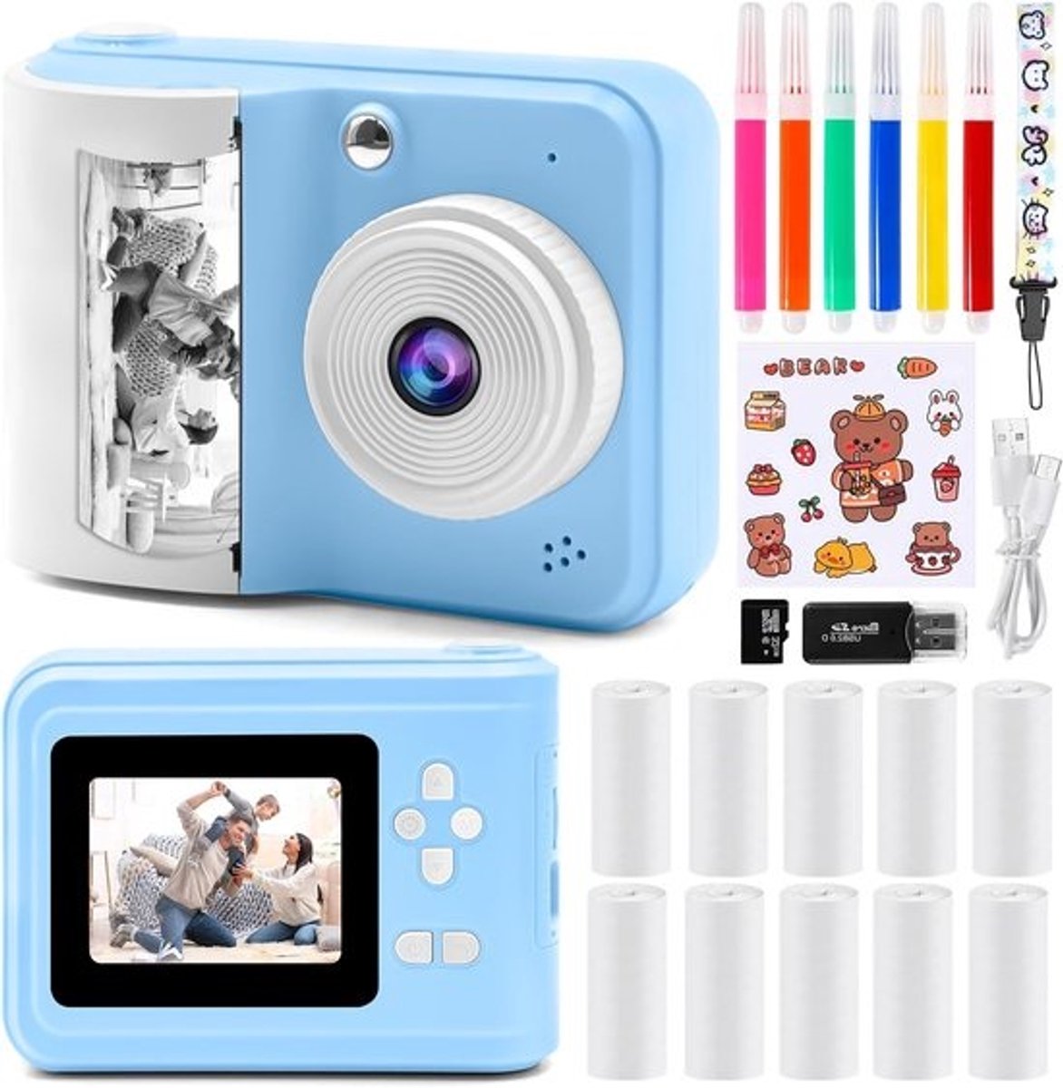Instant Camera – Polaroid Camera – Direct Print Camera - foto oplossing
