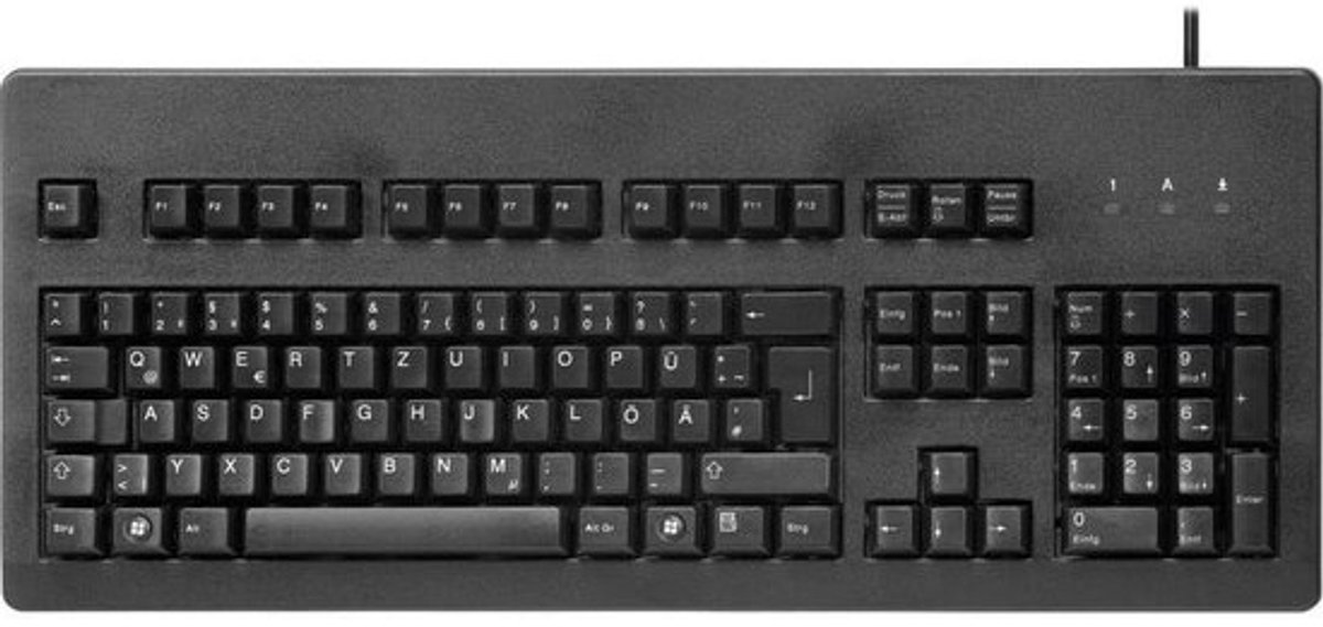 Mechanisch Toetsenbord G80-3000 | Programmeerbare Toetsen | USB | Robuust | MX BLACK Switches | Zwart