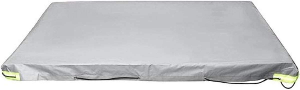 Waterdichte Aanhangerhoes Plat Dekzeil - Zwaar Belastbaar en UV-bestendig (220x125x15 cm)