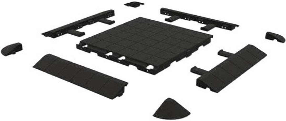 Voortent Vloertegel 50x50 cm - Duurzame Grondtegel voor Camping
