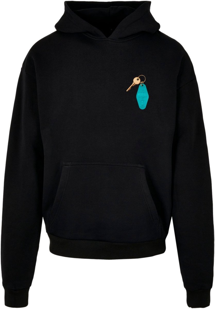 Mister Tee California Motel Hoodie/trui 4XL Zwart