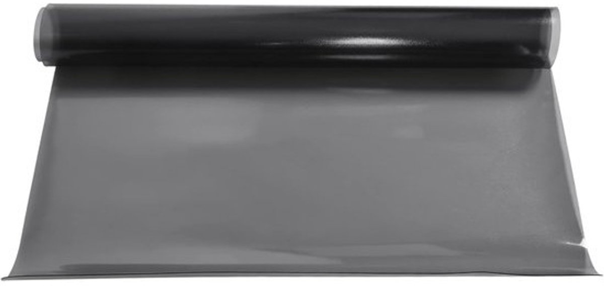 Vloerbeschermer Bureaustoel - Mat voor Bureau - Vloer Beschermen - Antislip PVC - 90x120x1.5 cm - Zwart