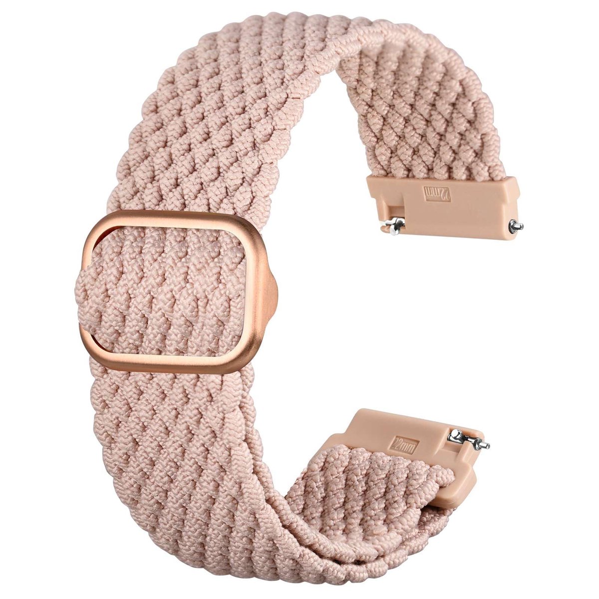 Anbeer Gevlochten nylon horlogeband Solo Loop, rekbaar, verwisselbare horlogeband met verstelbare gesp, meerdere - ShopVlot