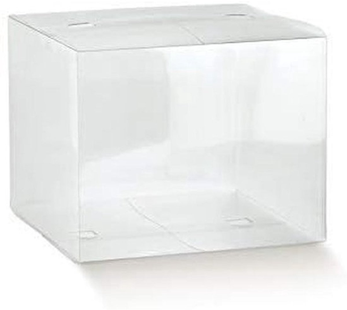 Transparante PVC Doos 25x25x25 cm voor Cadeaus en Gastgeschenken
