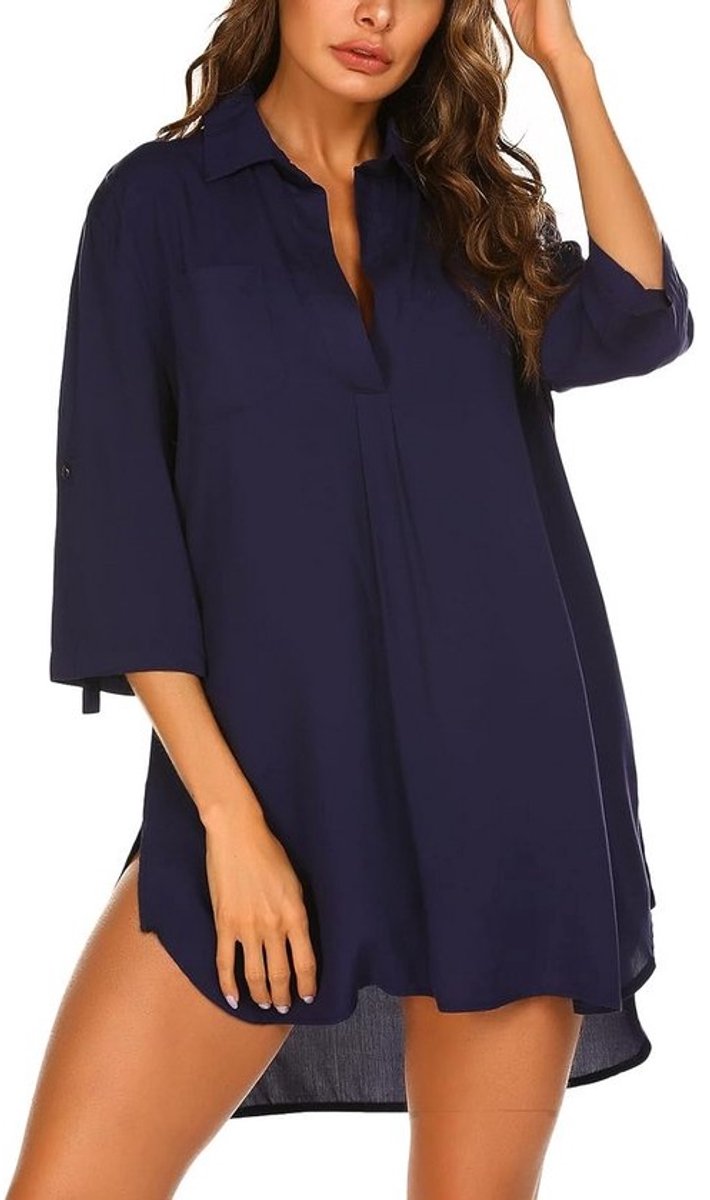 Zomer Strandjurk Dames - Sexy Bikini Cover-Up - Transparante Strandkleding - Maten S-XXXL
