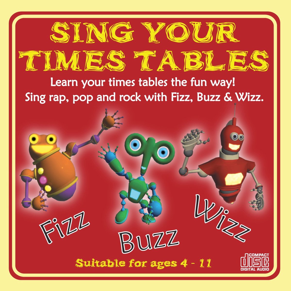 Sing Your Times Tables Audio CD: Learn your tables the fun way: updated 2012 version - ShopVlot